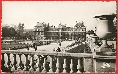 [Ansichtskarte] Frankreich (France) Paris : Luxemburger Palast und Gärten  /
Palais et Jardins du Luxembourg /
Luxembourg Palace and Gardens. 