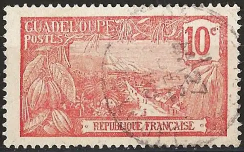 Guadeloupe 1905 – Mi 56 - YT 59 - Houelmont-Berg ( Mont Houelmont - Houelmont Mount ) 