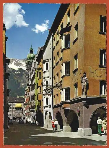 [Ansichtskarte] Österreich : Innsbruck - Hôtel Goldene Rose /
Autriche / Austria. 