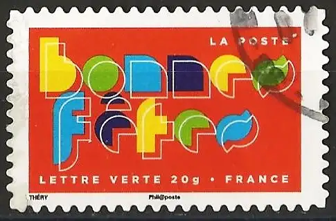 Frankreich (France) 2012 – Mi 5472 - YT Ad 769 - Beste Wünsche ( Meilleurs voeux - Best wishes )