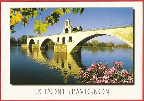 [Ansichtskarte] France - Vaucluse ( 84 ) Avignon : Pont Saint-Bénézet /
Frankreich : Brücke. 