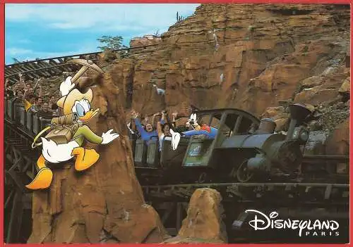 [Ansichtskarte] Frankreich (France) Disneyland : Big Thunder Mountain. 