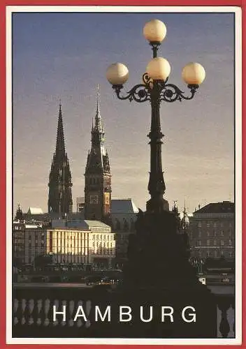 [Ansichtskarte] Deutschland - Hamburg : Das Rathaus /
Allemagne - Hamburg : Hôtel de ville /
Germany - Hamburg : City hall. 