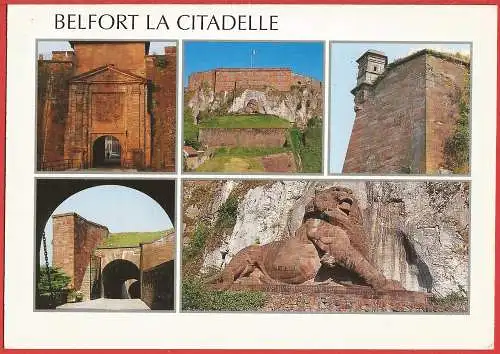 [Ansichtskarte] Frankreich (France) Belfort : Die Zitadelle. 