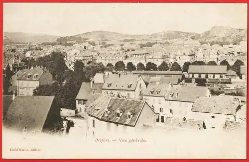 [Ansichtskarte] Frankreich (France) Belfort : Die Stadt. 