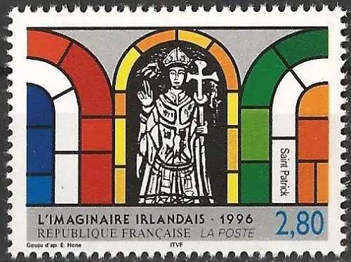 Frankreich (France) 1996 - Mi 3133 - YT 2993 - Heiligen Patrick ( Saint Patrick ) MNH**