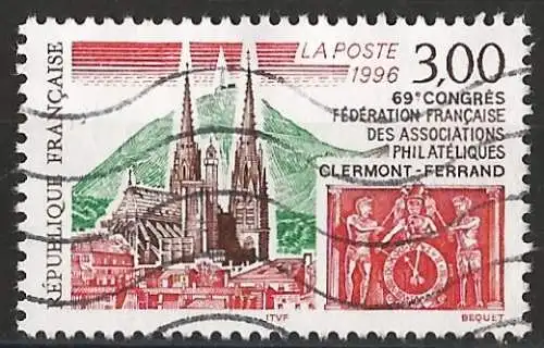 Frankreich (France) 1996 - Mi 3152 - YT 3004 - Clermont-Ferrand