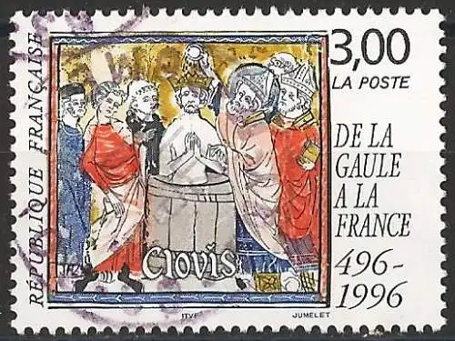 Frankreich (France) 1996 - Mi 3166 - YT 3024 - Taufe von König Clovis ( Baptême )
