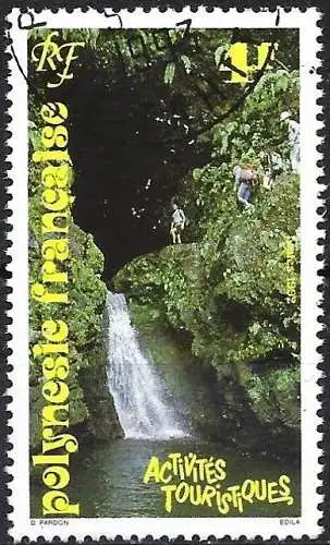 Französisch Polynesien (Polynésie) 1992 - Mi 602 - YT 402 - Berglandschaft ( Paysage - Landscape )
