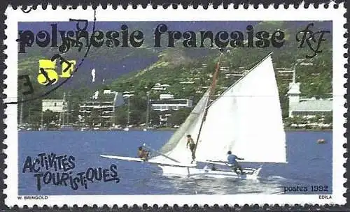 Französisch Polynesien (Polynésie) 1992 - Mi 603 - YT 403 - Tourismus 