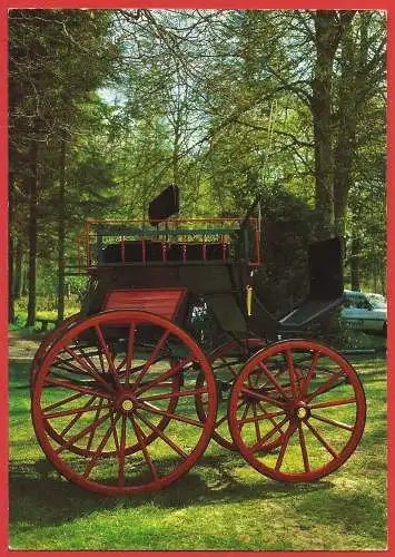 [Ansichtskarte] Pferdekutsche / Calèche / Horse-drawn carriage. 