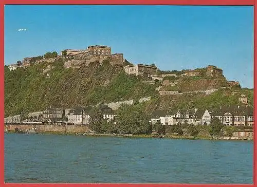 [Ansichtskarte] Deutschland : Koblenz - Festung Ehrenbreitstein  /
Allemagne : Coblence : Forteresse /
Germany : Fortress. 
