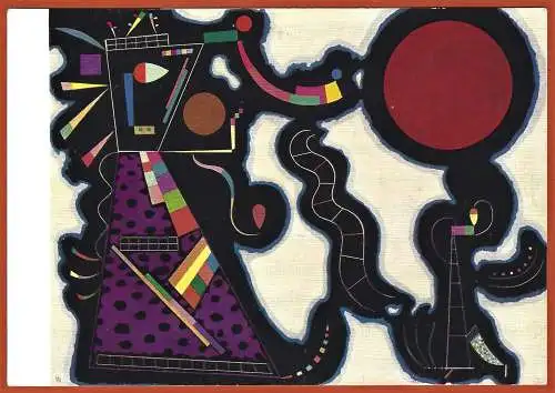 [Ansichtskarte] Gemälde von Vassily Kandinsky /
Peinture / Painting. 