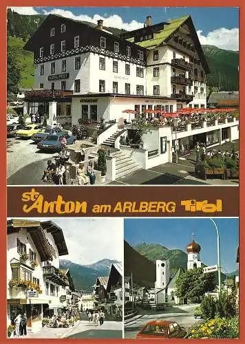 [Ansichtskarte] Sankt Anton am Arlberg : Hotel. 