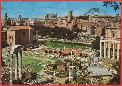 [Ansichtskarte] Italien, Rom : Das Römischer Gerichtshof / 
Italie, Rome : Le forum. 