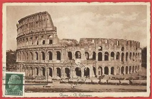 [Ansichtskarte] Italien - Rom : Kolosseum / Italie - Rome : Colysée / Italy. 