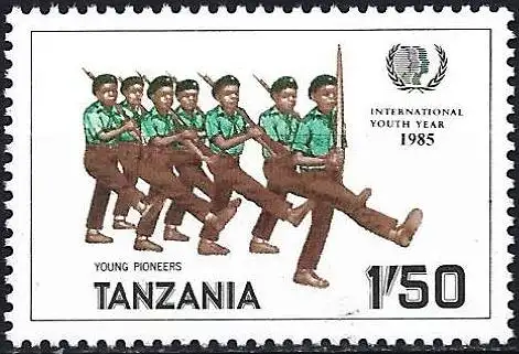 Tansania 1986 - Mi 288 - YT 266P - Scoutismus - MNH 