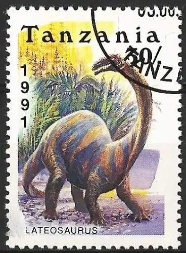 Tansania 1991 - Mi 857 - YT 717 - Dinosaurier 