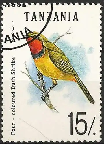 Tansania 1992 - Mi 1317 - YT 1168 - Vogel : Würger