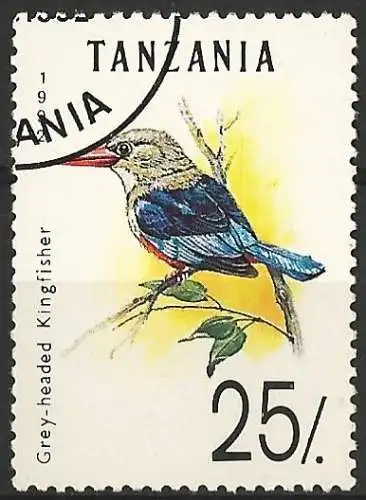 Tansania 1992 - Mi 1318 - YT 1169 - Eisvogel