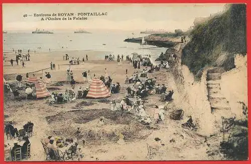 [Ansichtskarte] Frankreich (France) Charente Maritime - Plage de Pontaillac. 