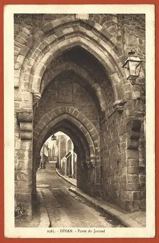 [Ansichtskarte] Frankreich (France) Côtes d'Armor : Dinan, Porte du Jersual. 