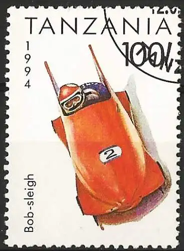 Tansania 1994 - Mi 1708 - YT 1495 - Bobfahren ( Bobsleigh )