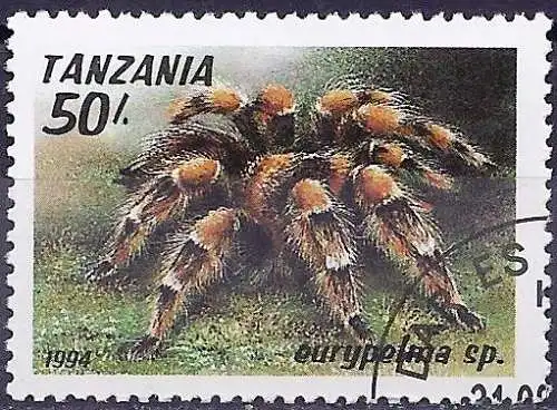 Tansania 1994 - Mi 1799 - YT 1586 - Spinne ( Arraignée - Spider )
