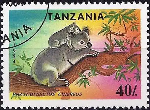 Tansania 1994 - Mi 1775 - YT 1654 - Koala