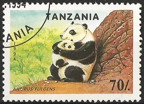 Tansania 1994 - Mi 1776 - YT 1655 - Panda
