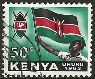 Kenia 1963 - Mi 7 - YT 7 - Flagge ( Drapeau - Flag )