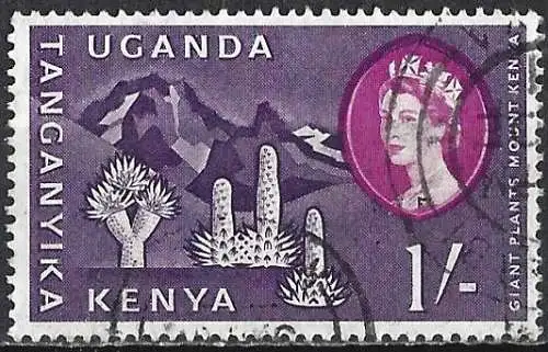 Kenya-Uganda-Tanganyika 1960 - Mi 96 - YT 114 - Mount Kenya