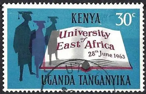 Kenya-Uganda-Tanganyika 1963 - 1963 - Mi 128 - YT 125 - Afrikanischen Universitäten ( Université )