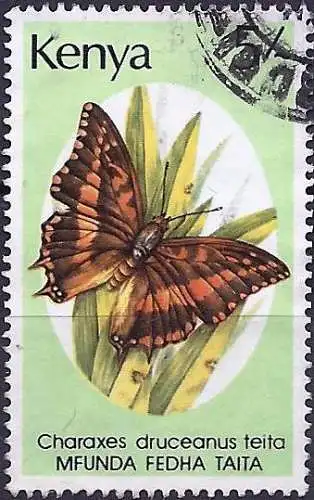 Kenia 1988 - Mi 426 - YT 422 - Schmetterling ( papillon - Butterfly )