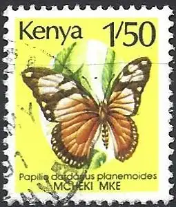 Kenia 1990 - Mi 509 - YT 502 - Schmetterling ( papillon - Butterfly )