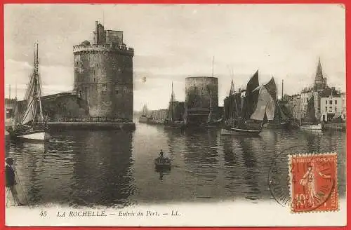 [Ansichtskarte] Frankreich (France) Charentes Maritime - La Rochelle : Le port. 