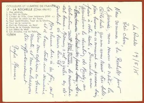 [Ansichtskarte] Frankreich (France) Charente Maritime - La Rochelle. 