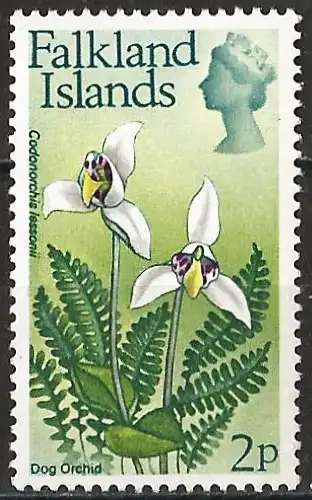 Falkland Inseln 1972 - Mi 208X - YT 207 - Orchidee