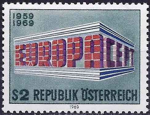 Österreich 1969 - Mi 1291 - YT 1121 : Europa CEPT - MNH 