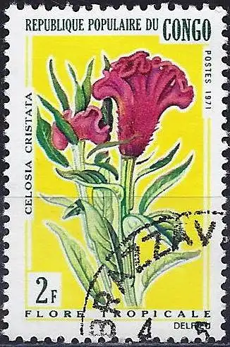 Kongo (Braz) 1971 - Mi 273 - YT 284 - Blume