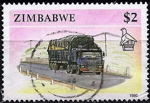 Simbabwe 1990 - Mi 435 - YT 209 - Lastwagen