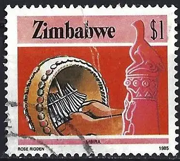 Simbabwe 1985 - Mi 328 - YT 102 - Musikinstrument
