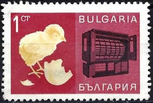 Bulgarien 1967 - Mi 1724 - YT 1516 - Küken