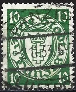 Danzig 1924 - Mi 194x - YT 178 - Wappen