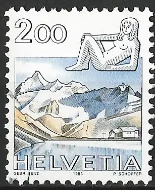 Schweiz 1983 – Mi 1244 - YT 1173 - Sternzeichen : Jungfrau
