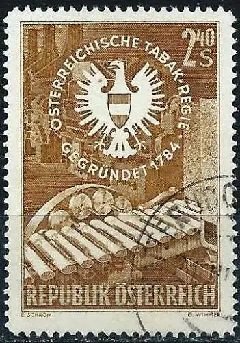 Österreich 1959 - Mi 1060 - YT 902 - Österreichische Tabakindustrie 