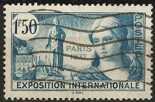 Frankreich 1937 - Mi 342 - YT 336 - Internationale Ausstellung von Paris