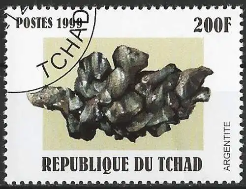 Tschad 2000 - Mi 2002 - YT 1168 - Silber Erz