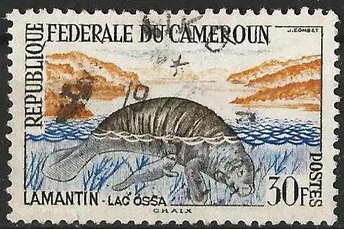 Kamerun 1962 - Mi 368 - YT 352 - Tierwelt : Seekuh