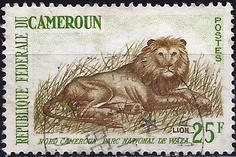 Kamerun 1964 - Mi 404 - YT 351A - Tierwelt : Löwe